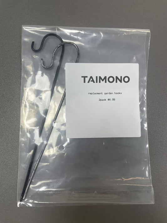Heavy-Duty Steel Hooks (2-Pack)